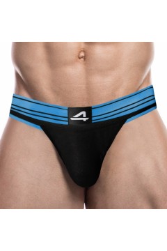 Alsók és jockstrap -ek / CUT4MEN Rugby jockstrap - fekete kék