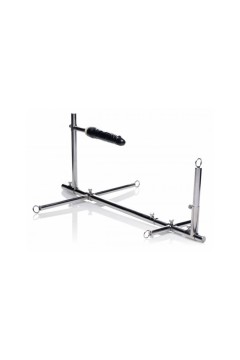 Accessories / Master Series DOGGY STYLE metal frame with dildo
