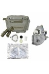 Gasmasks / Men Army MP4 gas mask with bag