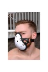 Head Harnesses / Master Series White SM solid muzzle