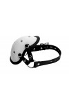 Head Harnesses / Master Series White SM solid muzzle