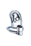 Chastity / CockLock Metal chastity cage Royal Steel 7 x 3cm