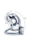 Erényövek / CockLock Royal Steel fém erényöv
