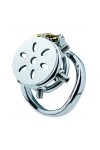 Chastity / CockLock Little Pics metal chastity cage 3.5 x 3.2cm