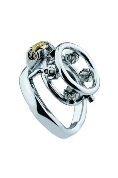 Chastity / CockLock Metal Chastity Cage Annel Pics 3.5 x 3.2cm