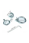Chastity / CockLock Metal chastity cage Trig Cage 4 x 3.5cm