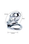 Chastity / CockLock Metal chastity cage Bekar 6.5 x 3.2cm