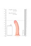 Dildos / RealRock Dildo 6 inch without Balls - Curved Ultra Skin