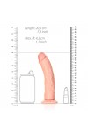 Dildos / RealRock Dildo 7 inch without Balls - Curved Ultra Skin
