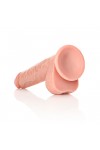 Dildos / RealRock Dildo 11 inch with Balls - Straight Ultra Skin