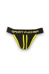 Jocks and Underwear / Sport Fucker Jersey Jock Black / Yellow