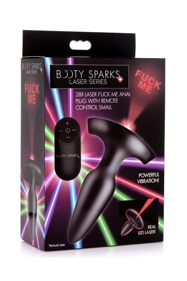 Vibrátorok / BootySparks Fuck Me lézer buttplug távirányítóval