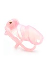 Chastity / CockLock Chastity cage Karty 9 x 3.1cm Pink