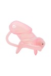 Chastity / CockLock Chastity cage Karty 9 x 3.1cm Pink