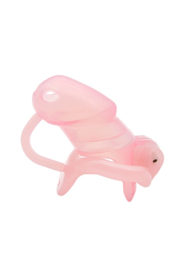Chastity / CockLock Chastity cage Karty 9 x 3.1cm Pink