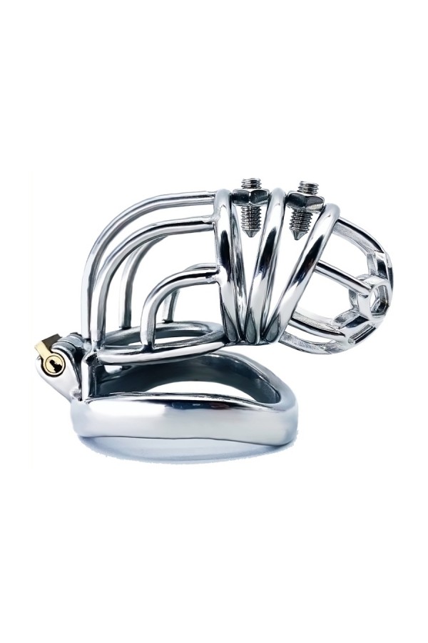 Chastity / CockLock Foldy metal chastity cage 12 x 3.5cm