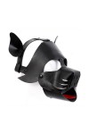 Maszkok / Kinky Puppy Pup kutya maszk - fekete