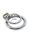 Chastity, Cock Bondage / CockLock Double Metal Penis Ring Duo Rings 37mm