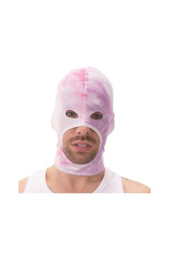 Hoods / Barcode Berlin Kiro White-Pink balaclava
