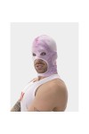 Hoods / Barcode Berlin Kiro White-Pink balaclava