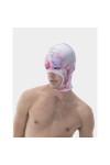 Home, Hoods / Barcode Berlin Kiro White-Purple-Pink balaclava