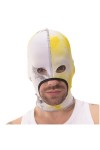 Hoods / Barcode Berlin Kiro White-Black-Yellow balaclava