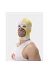 Hoods / Barcode Berlin Kiro White-Black-Yellow balaclava