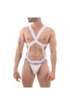 Harnessek / Barcode Berlin Elon rugalmas harness - fehér