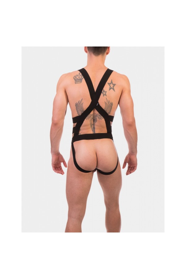 Harnessek / Barcode Berlin Elon rugalmas harness - fekete