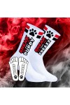 Socks / SneakFreaxx Sneak Woof Puppy Socks White