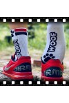 Socks / SneakFreaxx Sneak Woof Puppy Socks White