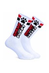 Socks / SneakFreaxx Sneak Woof Puppy Socks White