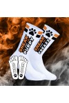 Socks / SneakFreaxx Sneak Woof Puppy Socks White