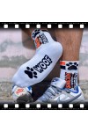 Socks / SneakFreaxx Sneak Woof Puppy Socks White