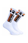 Socks / SneakFreaxx Sneak Woof Puppy Socks White