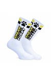 Zoknik / SneakFreaxx Sneak Woof Puppy zokni - fehér