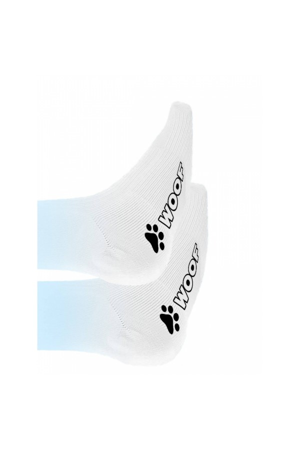 Zoknik / SneakFreaxx Sneak Woof Puppy zokni - fehér
