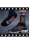 Zoknik / SneakFreaxx Sneak Woof Puppy zokni - fekete