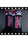 Socks / SneakFreaxx Woof Puppy Socks Black