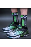 Zoknik / SneakFreaxx Sneak Woof Puppy zokni - fekete