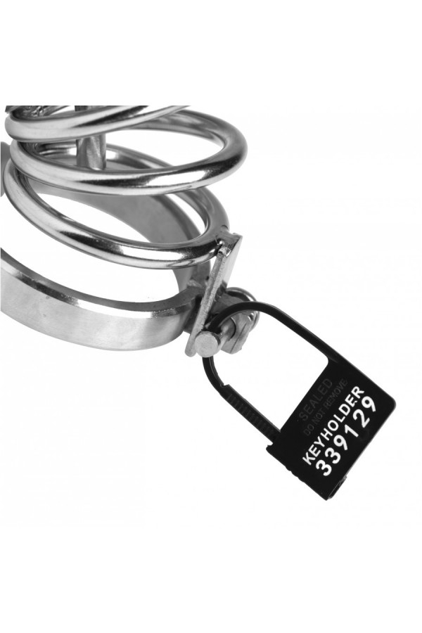 Chastity / Master Series 10 Spare Plastic Locks - black