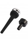 Showers / Chisa Black Mont - Tapered Silicone Enema Attachment