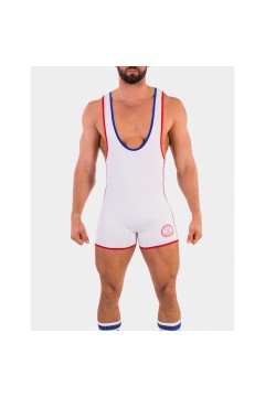 Singlet / Barcode Berlin ALLAN Singlet White
