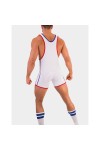 Singlet / Barcode Berlin ALLAN Singlet White