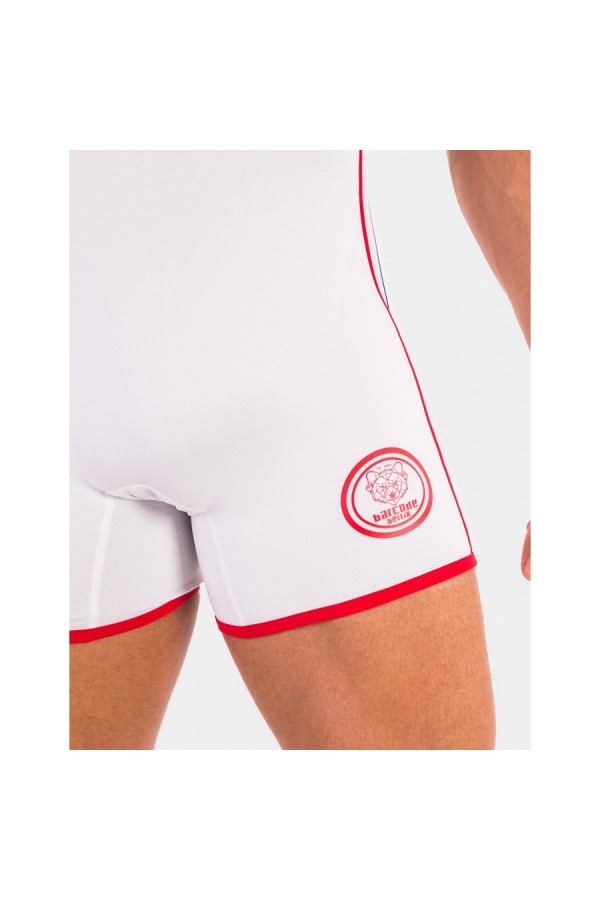 Singlet / Barcode Berlin ALLAN Singlet White