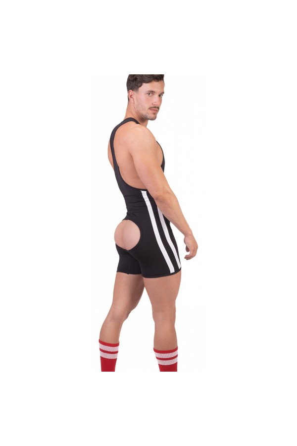 Singlet / Barcode Berlin DASTIN Backless Singlet Black