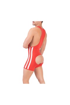 Singlet / Barcode Berlin DASTIN Backless Singlet Red