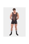Singlet / Barcode Berlin Black MARGON Singlet