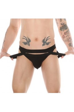 Jocks and Underwear / NoGenderWear NEW Jockstrap Mario Black