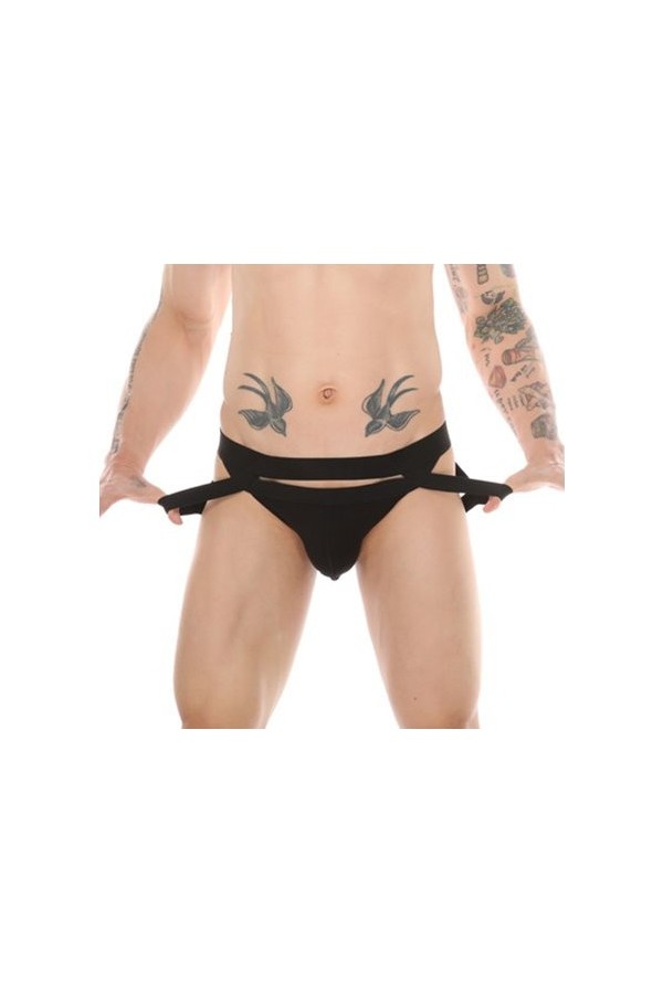 Alsók és jockstrap -ek / NoGenderWear Mario jockstrap - fekete